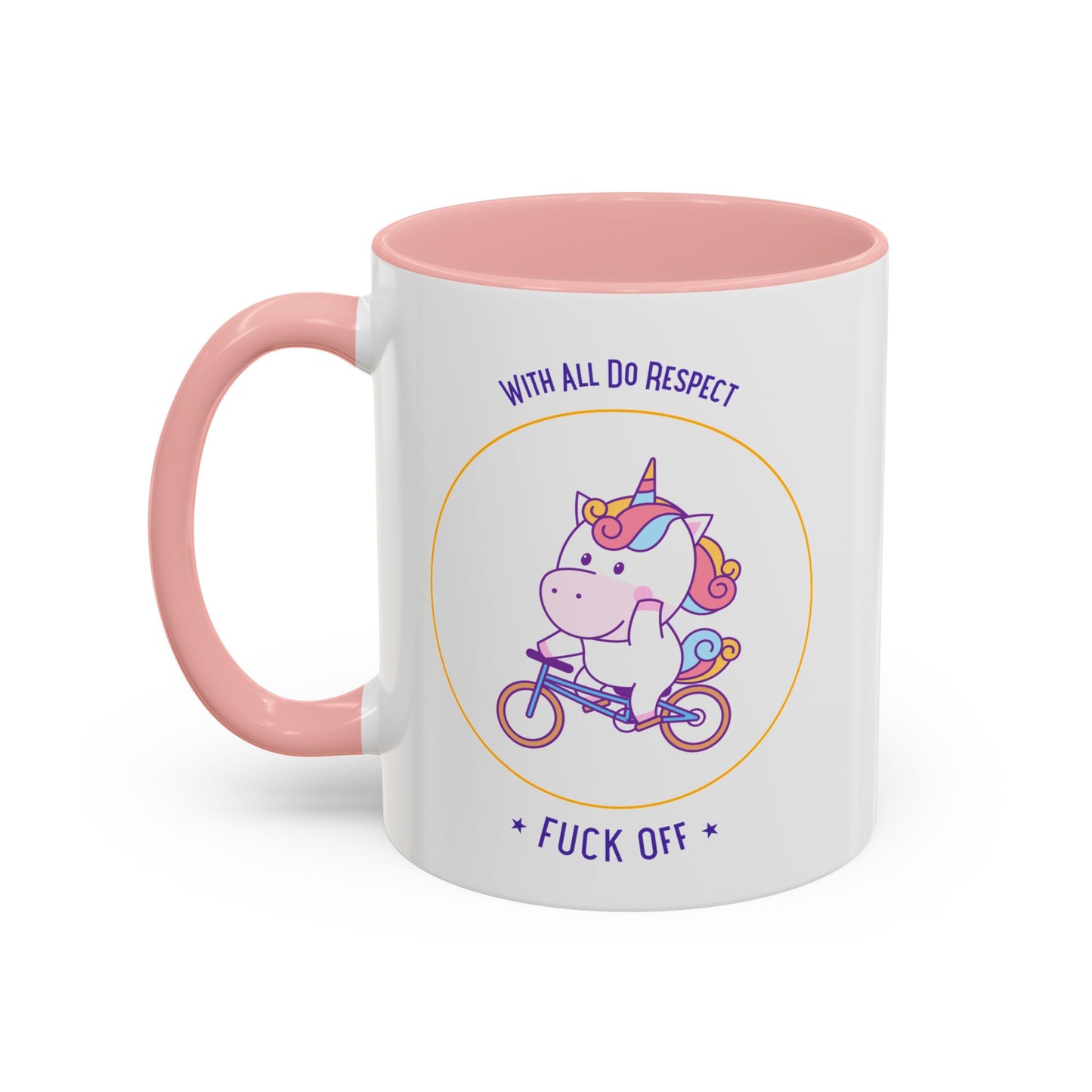 Fuck Off l Accent Coffee Mug (11, 15oz)