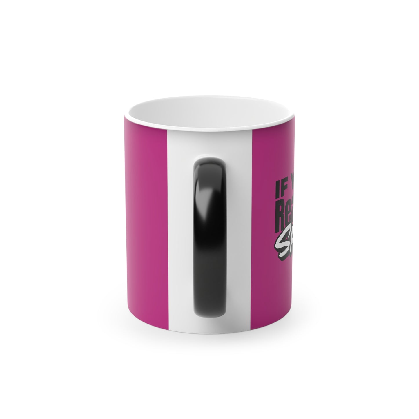 Shhh - Pink and Black Magic Mug