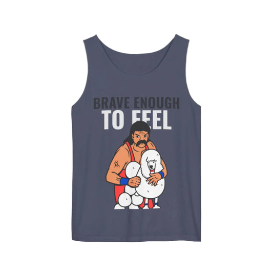 Brave Enough to Feel l Affirmation Tank Top