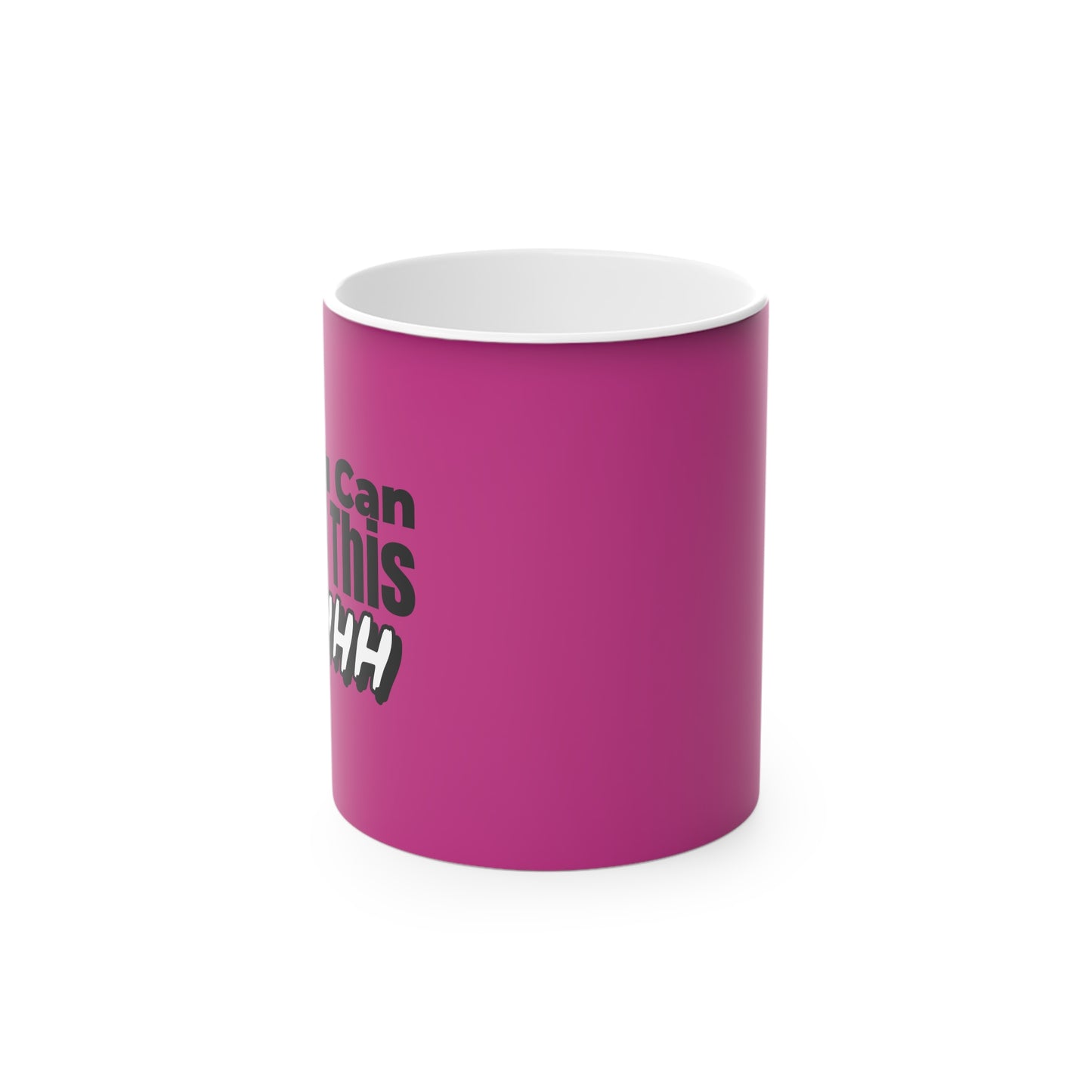 Shhh - Pink and Black Magic Mug