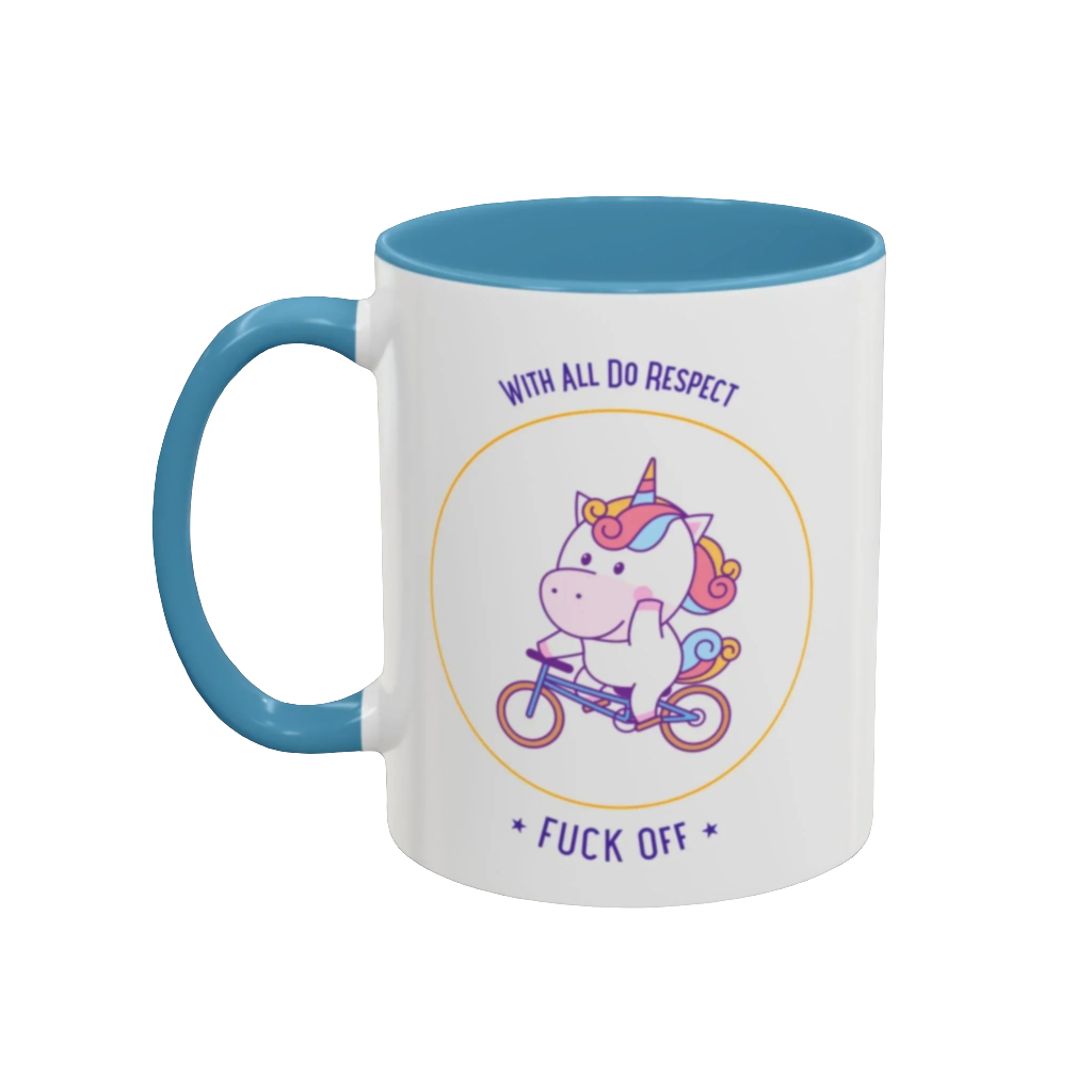 Fuck Off l Accent Coffee Mug (11, 15oz)